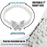 boucle rideau gris rose bleu doré papillon strassé blanches élégante décorative clip fixe