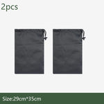 sacs rangement polyester nylon modernes pratiques noirs rouges cordelettes camping voyageextérieur