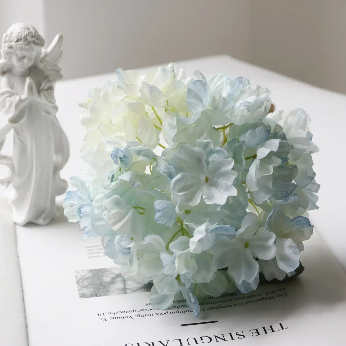 bouquet artificiel hortensia classique couleurs variées intérieur mariage anniversaire fêtes decoration