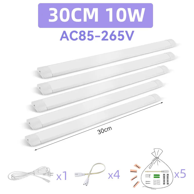 tube led blanc moderne 180v 180° hautes lumens 50000h blancs