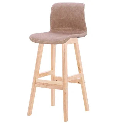 tabouret bar moderne simili cuir noir vert marron gris maison reception commercial