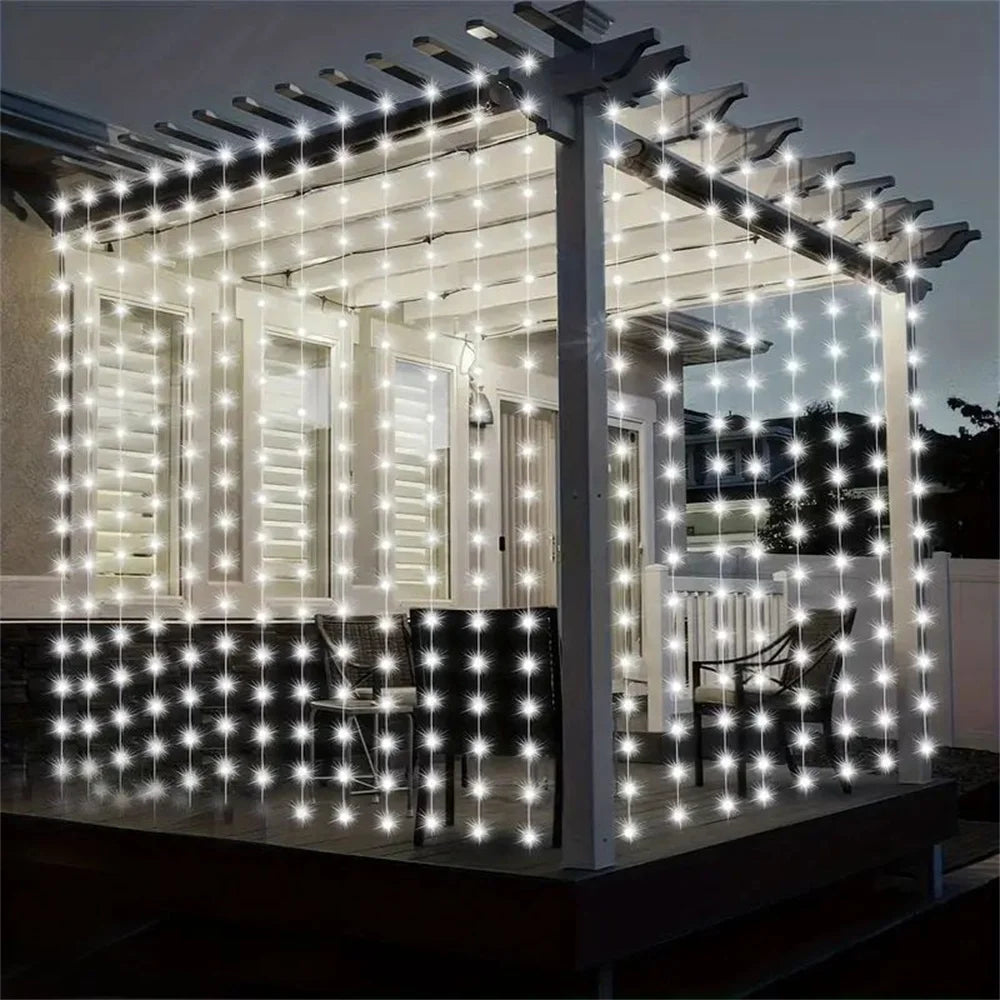 rideau lumineux led multicolore moderne télécommande usb 5v 100led 200led 400led 600led