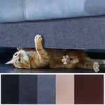 tapis gratter sisal beige clair adhésif texture tissée moderne protection chats