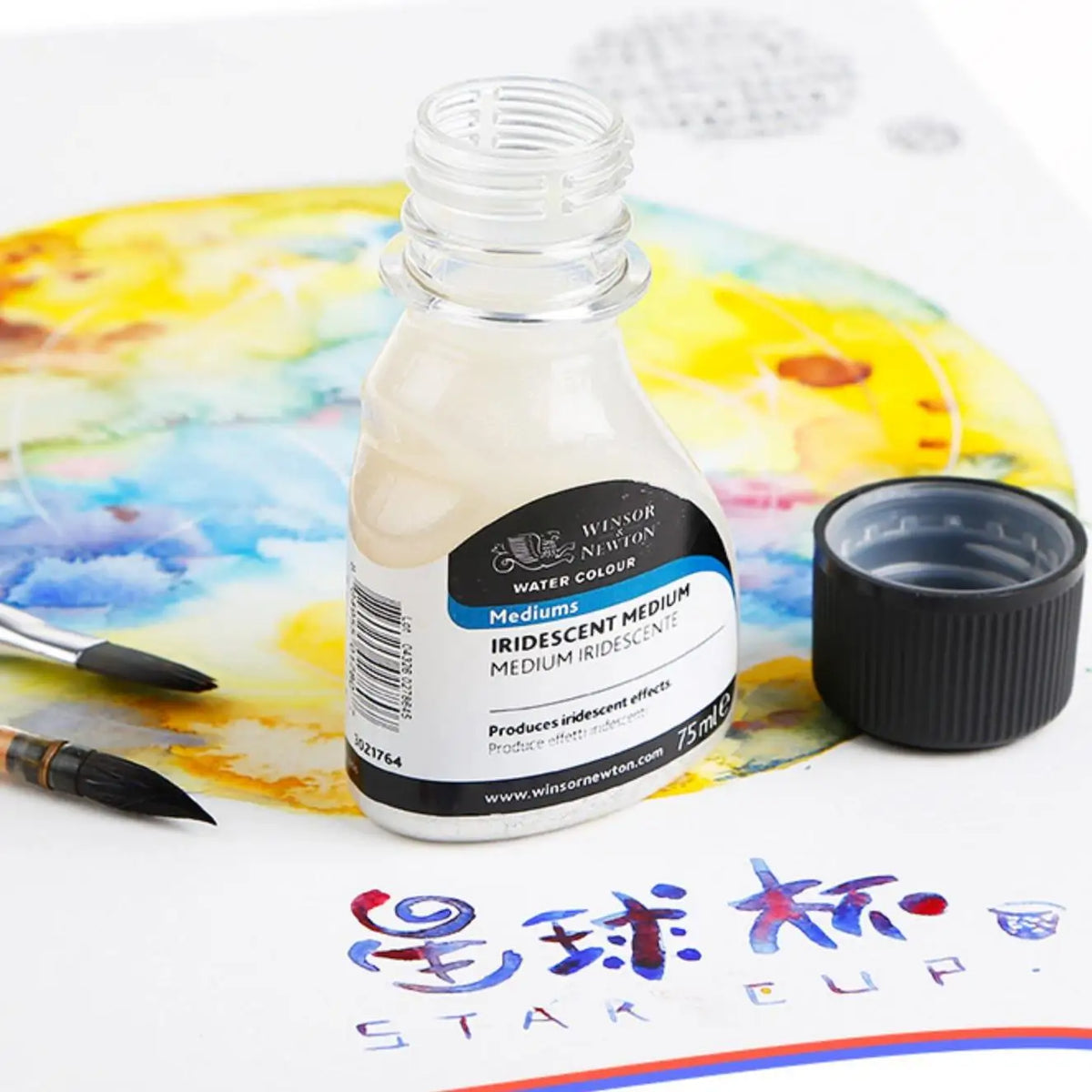 ensemble peintures aquarelle 36 couleurs bouteilles pinceaux papier artiste opacité vibrant
