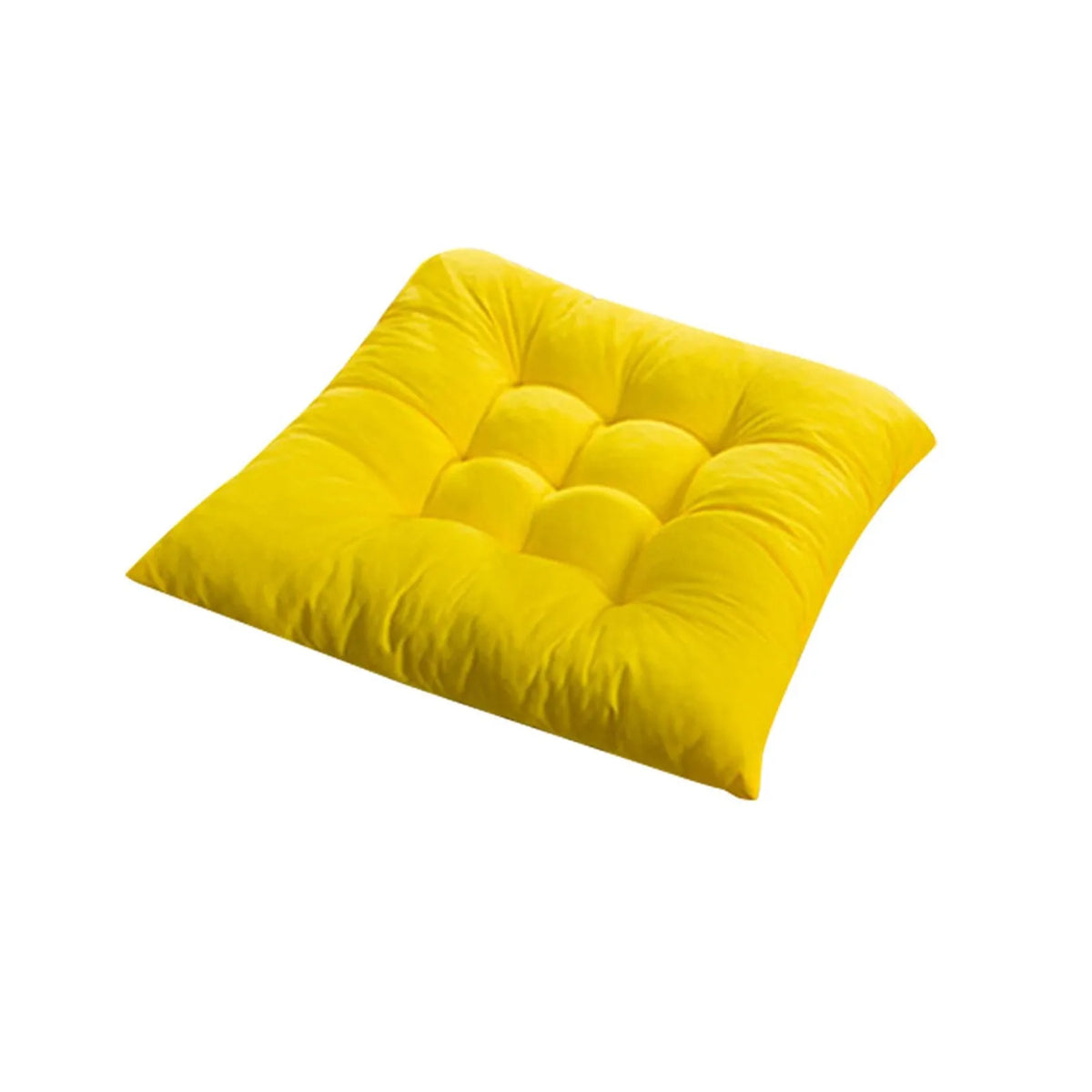 coussin carré moderne plissé antidérapant coton polyester amovible lavable sofa massage