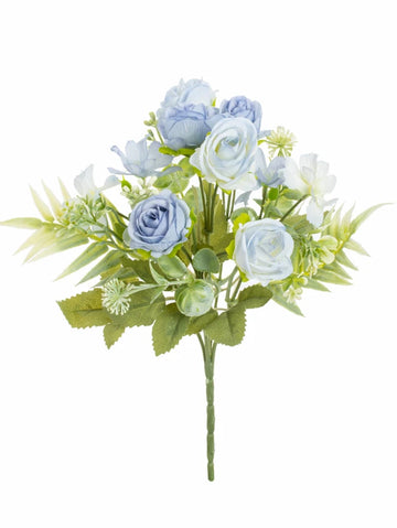 bouquet fleurs artificielles roses soie mariage décoration extérieur intérieur moderne minimaliste