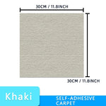 tapis auto adhésif 30cm 30cm multiple couleurs carreaux géométriques moderne antidérapantintérieur décoration