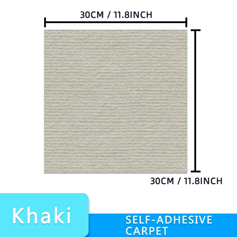 tapis auto adhésif 30cm 30cm multiple couleurs carreaux géométriques moderne antidérapantintérieur décoration