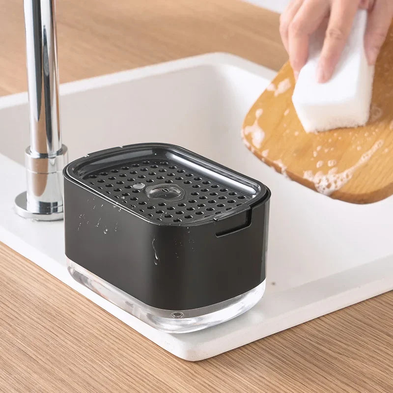 distributeur savon porte éponge barre serviettes moderne minimaliste blanc noir mat
