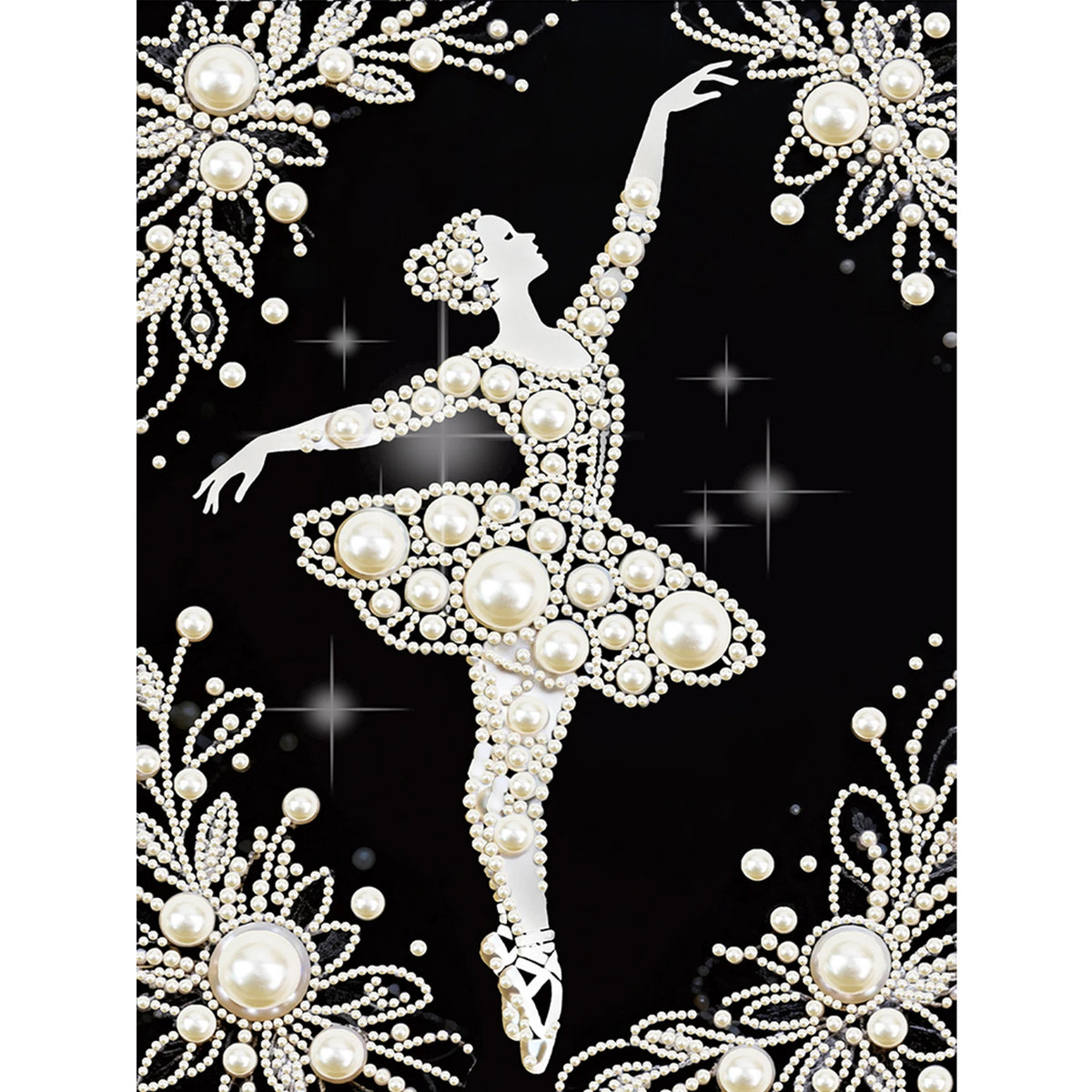 tableau décoratif motifs floraux strass or élégant art décoratif diy adulte modernes incluséesOpaqueFlyGirlElves