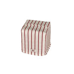 boîtes mouchoirs rayées moderne tissu amovible blanc rouge vert bleu mouchoirs blancs minimaliste salon