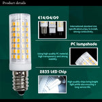 ampoule led blanc froide grains maïs base e14 g4 g9 moderne opacité 58mm 50000h