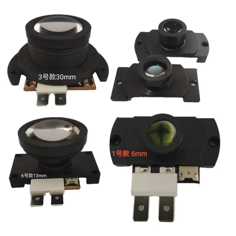 lentille led projecteur bricolage pêche nuit noir moderne fixations lentilles cob convexes