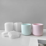 moules silicone epoxy résiné pots fleurs succulentes boîtes rangement floral moderne minimalistes