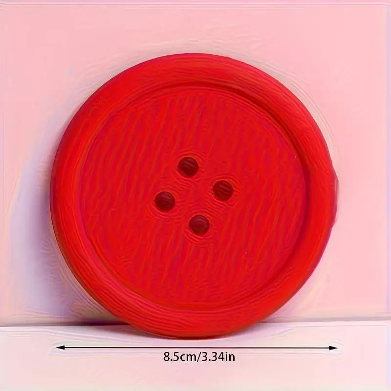 coasters adhésifs modernes couleur bleu rouge vert marron quatre trous opaques tasses thé