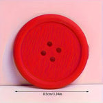 coasters adhésifs modernes couleur bleu rouge vert marron quatre trous opaques tasses thé
