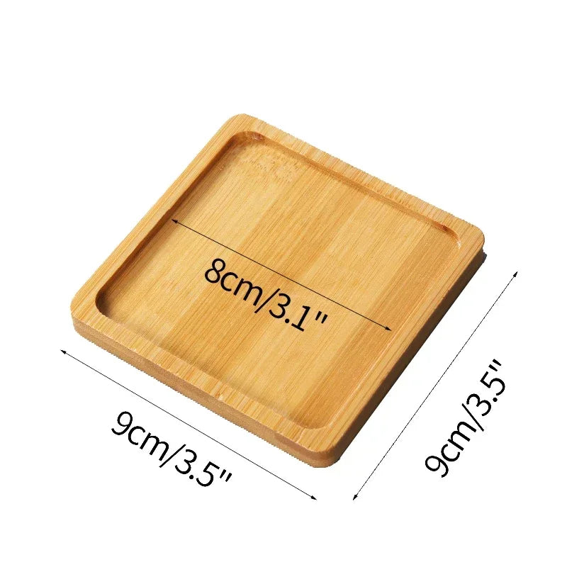 plateau rangement bois moderne assiettes tasses naturel motifs animaux minimaliste écologique
