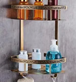 ensemble quincailleries bain bronze ornements floraux classique porte serviettes crochets fixations murales