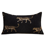 coussins imprimés animaux tigre léopard noir contemporains décoratifs sofa chaise voiture 50x50cm 45x45cm