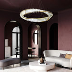 suspension lumineuse moderne dorée strass transparente chaînes chambre salon 90 260V 2000 82000lm
