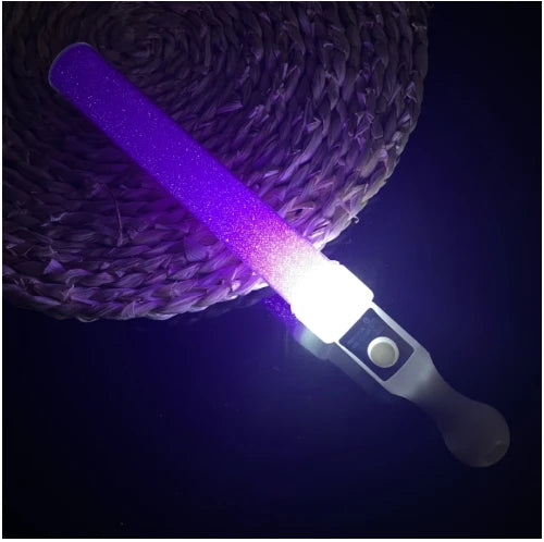 bâtons lumineux multicolores clignotants accessoires décoration mariage anniversaire fêtes poignée contrôlable