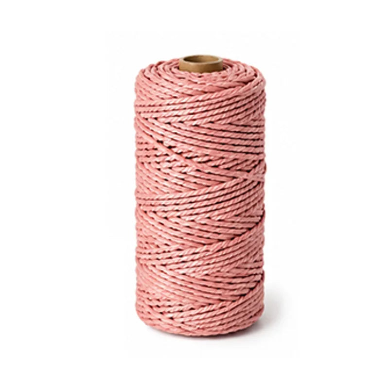 corde macramé coton colorée blanc rose bleu rouge vert marron gris noir