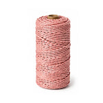 corde macramé coton colorée blanc rose bleu rouge vert marron gris noir