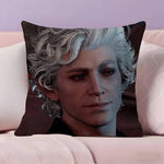 taie d'oreiller animée personnage floral rouge blanc maison hospitalière polyester opacité