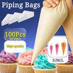 sacs pâtisserie jetables beige texture rugueuse aiguille conique respectueux environnement 100 pièces