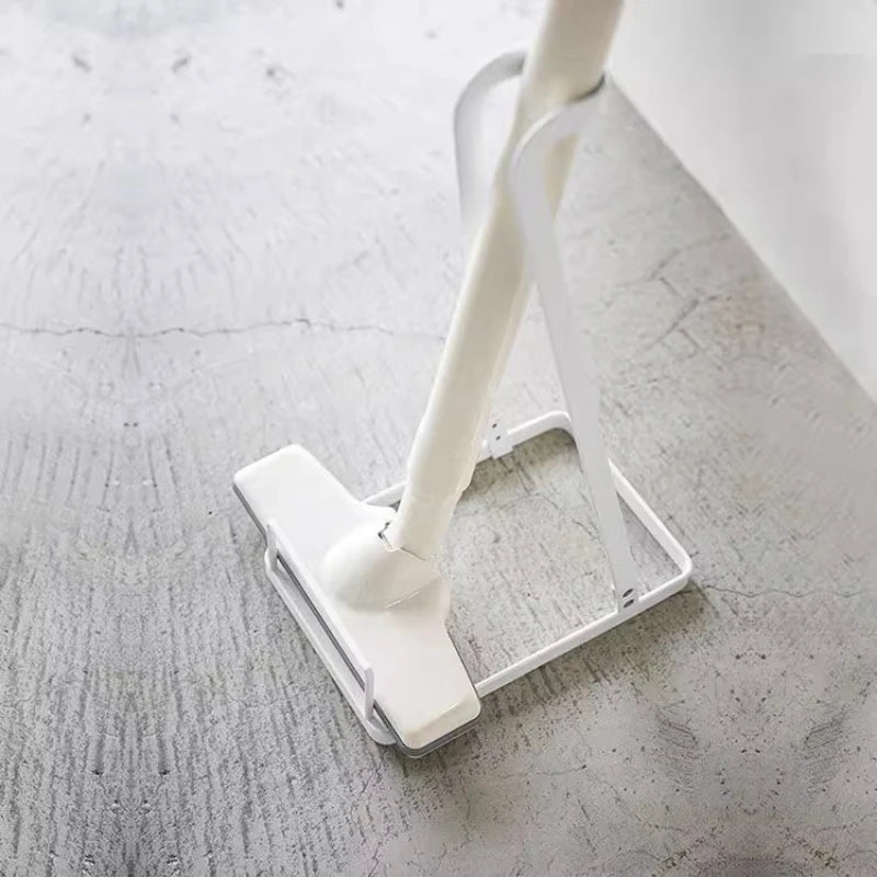 support aspirateur moderne blanc rangement vertical fixations utilisation multiple réutilisable(storage iron landmark livingroom)