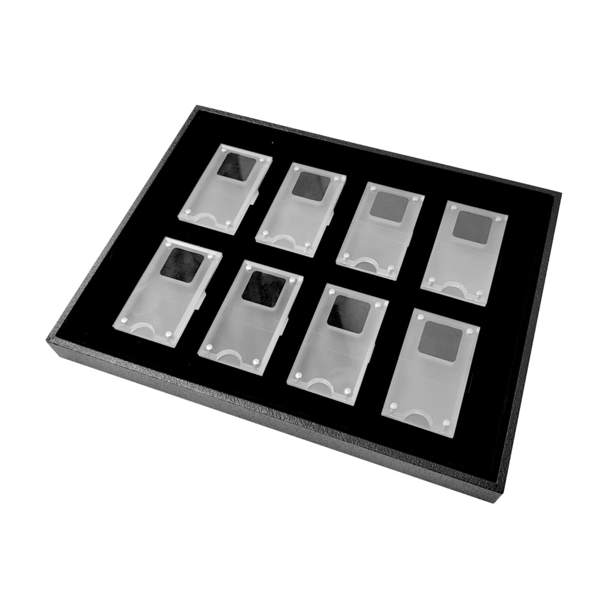 plaques diamants transparentes moderne pince lunettes support bijoux exposition organisateur transparent