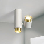 Spot LED moderne réglable argent noir blanc doré monté surface chambre cuisine salle manger
