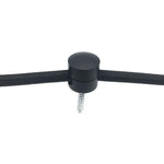 boucles suspension or cuivre noir modernes vis minimalistes
