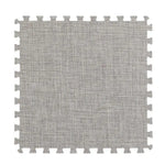 tapis modulable carreaux texturés damier gris beige moderne chambre décoration minimaliste