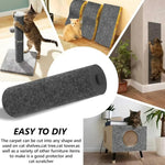 tapis grattage chats adhésif gris moderne protection canapé tapis rampant auto adhésif nylon