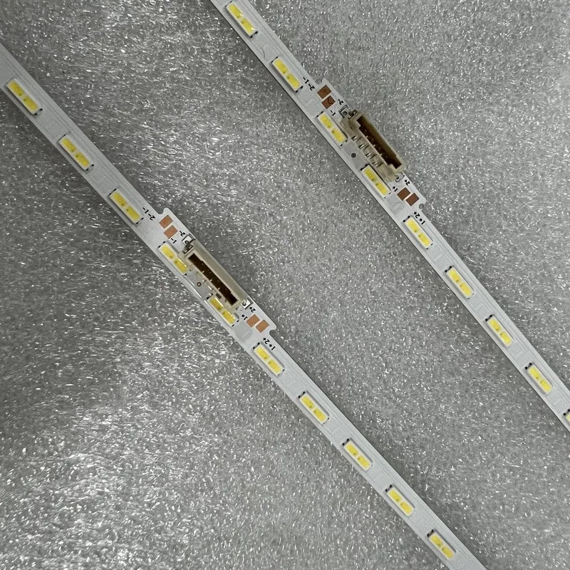 ruban led blanc moderne sans cable boitier aluminium ligne diodes lumineuses fixations invisibles connecteur
