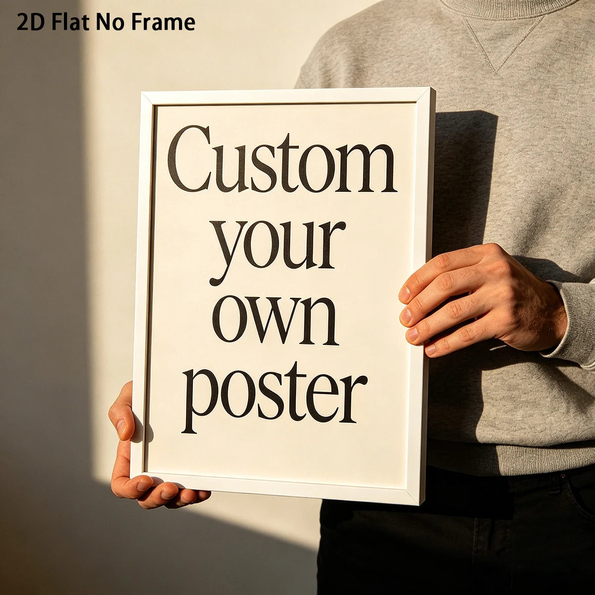 posters personnalisables photos chien couple minimaliste blanc texte noir sans cadre decoration chambre