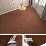 tapis sol antidérapant polyester moderne gris foncé beige blanc minimaliste