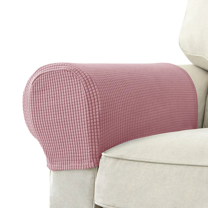 protège mains fauteuil moderne gris bleu rouge marron texture tissée lavable machine eyelets