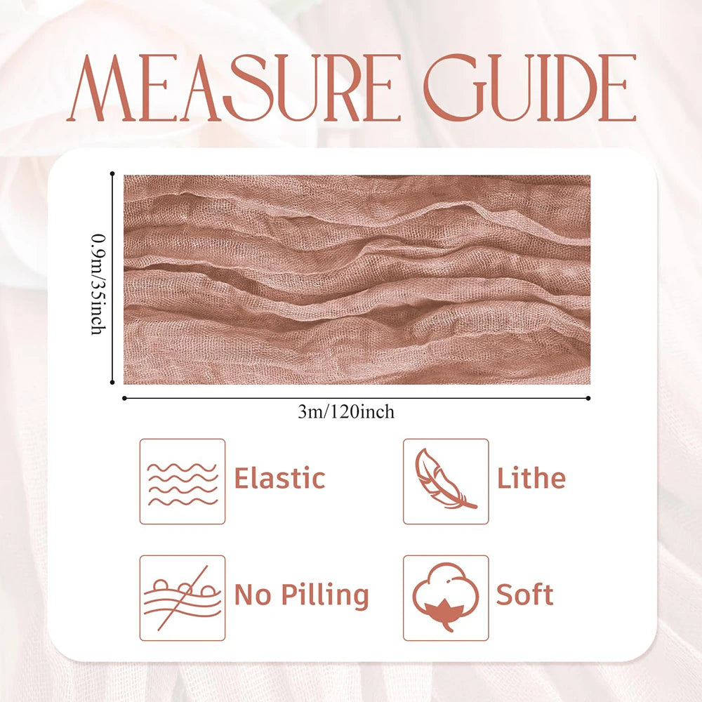serviette table moderne rose pâle crêpe plissée élégante maison polyester solide