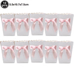 rideau frisé rose blanc arcs festif mariage anniversaire révélation sexe translucent clips