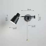 lampe murale articulée moderne chrome blanc abat jour tissu éclairage chambre salon cuisine