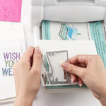 cartes postales blanc motif floral moderne adhésif scrapbooking fournitures artisanales bricolage pop up opaque