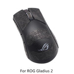 autocollants antiderapants noirs motif geometrique souris gaming rog gladius deux trois