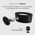 lampes murales led rechargeables ajustables 360 degrés moderne noir blanc orange