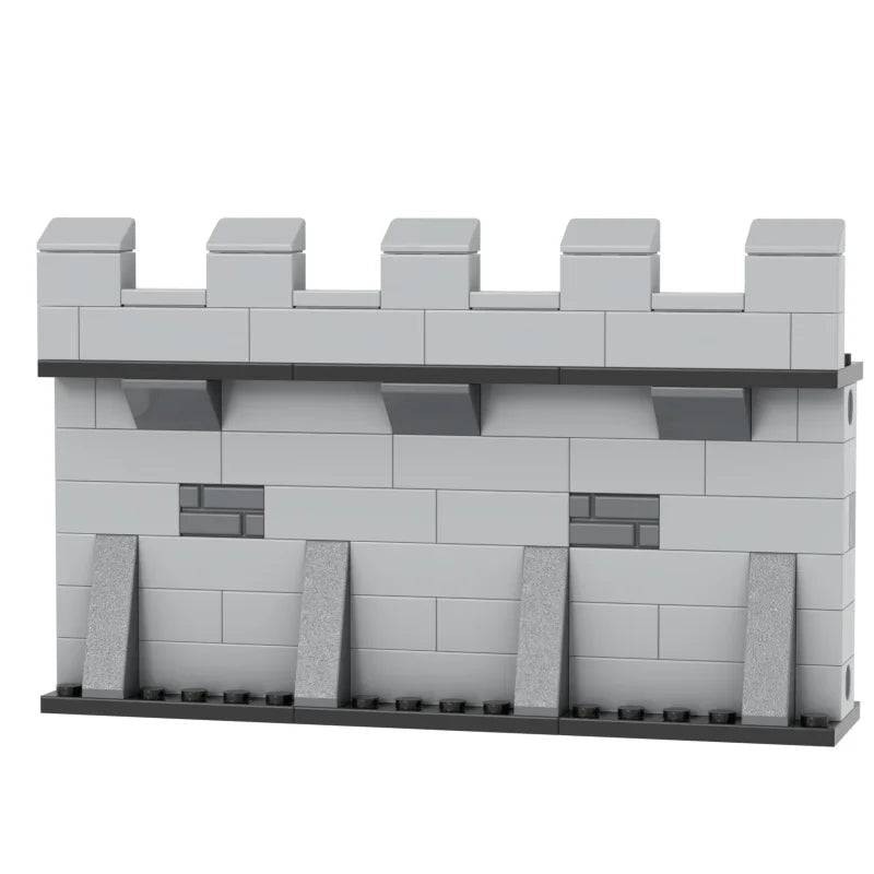 blocs construction mur château médieval brique gris marron jaune opacité enfants