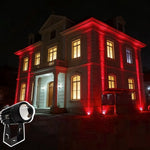 projecteur led extérieur moderne 12w 9w 5w rgb télécommande ip65 clips noir
