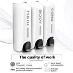 distributeur savon mural blanc hair body cond moderne minimaliste abs
