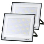 projecteur led ip66 étanche 20w 30w 50w 100w extérieur blanc noir moderne