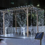 guirlande lumineuse solaire étoiles blanc chaud froid multicolore moderne vacancesextérieurjardin